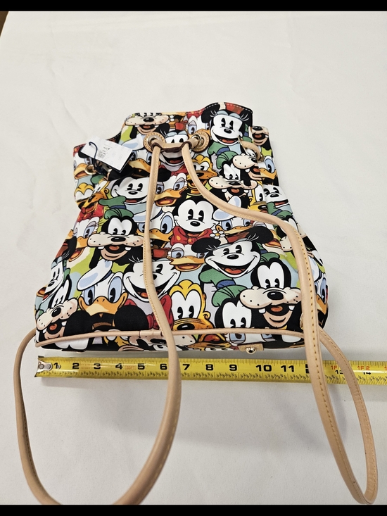 Disney Parks Dooney & Bourke Mickey & Friends Fab 5 Faces Backpack Purse New HTF main image 2
